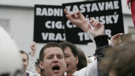 Pochod radikálů v Břeclavi