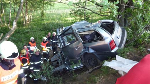 Tragická dopravní nehoda - Hrádek nad Nisou - Donín 