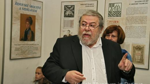 Vrchní pražský a zemský rabín Efraim Karol Sidon