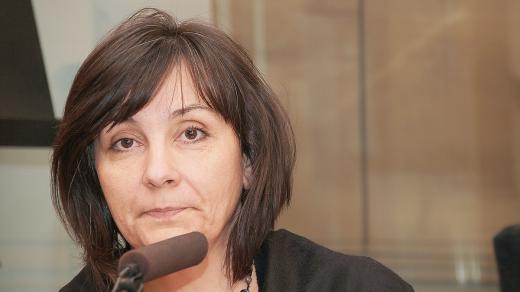 Ředitelka Národního památkového ústavu Naděžda Goryczková přijala pozvání Veroniky Sedláčkové do studia Radiožurnálu