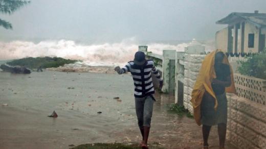 Hurikán Sandy na Jamajce