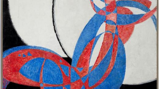 František Kupka, Amorfa – Dvoubarevná fuga, 1912, olej, plátno, 221,8 x 220 cm