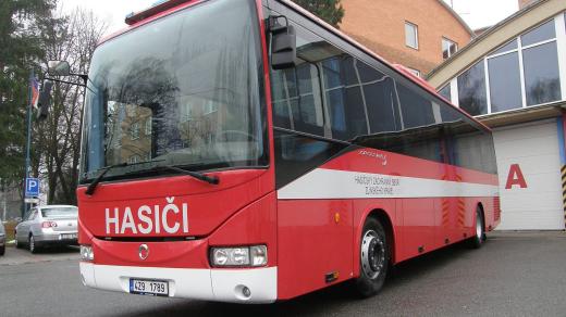 Evakuační autobus HZS Zlín