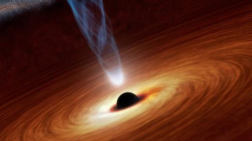 Uprostřed naší Galaxie sídlí supermasivní černá díra