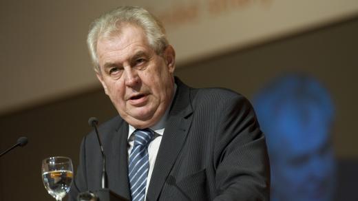 Prezident Miloš Zeman oslovil delegáty sjezdu ČSSD