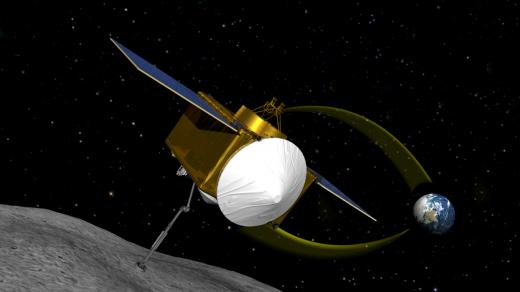 Zobrazení sondy OSIRIS-REx