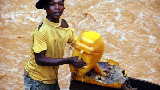 Těžba v Kongu