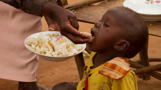 ADRA pomáhala při hladomoru v Keni v roce 2011