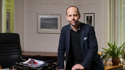 Rektor Janáčkovy akademie múzických umění v Brně (JAMU) Petr Michálek