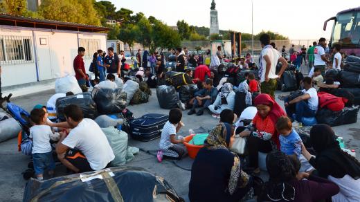 Migranti v řecku