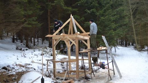 Brigáda na Demelově kapli ve Vysokém lese