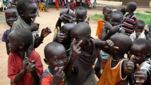 Děti v Jižním Súdánu