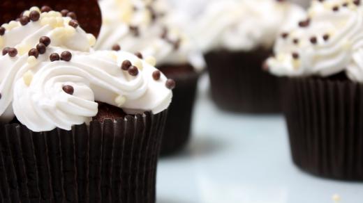 čokoládový cupcake