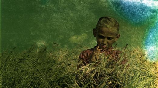 Děvčátko s květy. Autor: Ján Hrubý