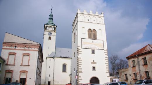 Zvonice a kostel sv. Jakuba v Lipníku nad Bečvou