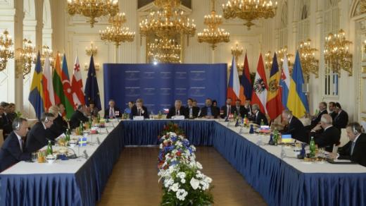Plenární zasedání summitu Východního partnerství v Praze (24. dubna 2014)
