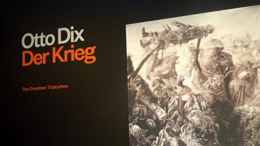 Výstava věnovaná protiválečnému triptychu Otto Dixe Válka je k vidění v Galerii nových mistrů v drážďanském Albertinu