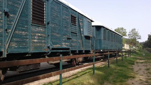 Dvojice vagónů ukrývá muzejní prostory