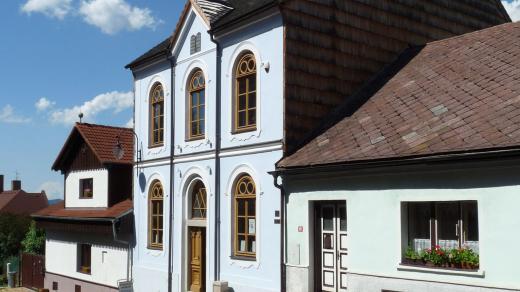 Bývalá synagoga ve městě Hartmanice, okres Klatovy