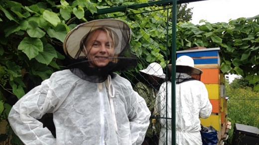 Ivana Veselková jako městská včelařka