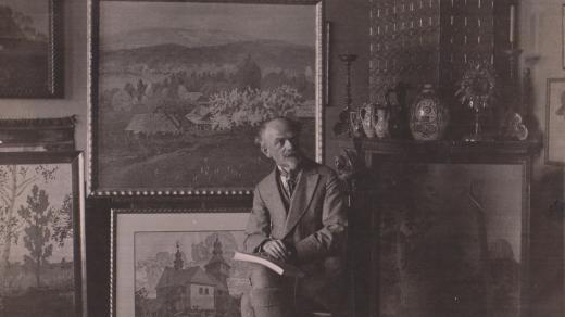 Bohumír Jaroněk, zakladatel Valašského muzea v přírodě, archivní fotografie