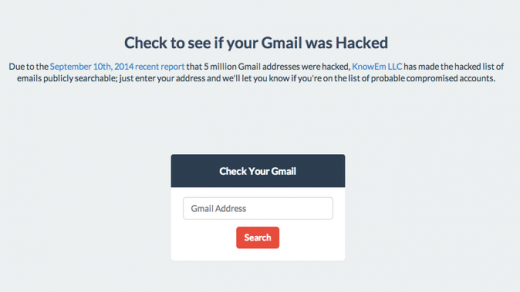 Zjistěte si, jestli je vaše gmailové heslo odhaleno