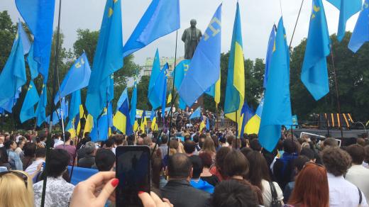 Krymští Tataři si připomněli v Kyjevě svou deportaci za vlády Stalina