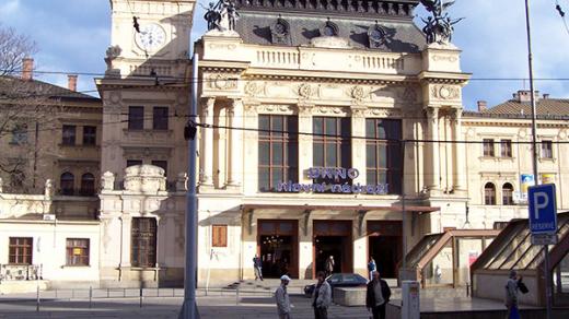 Brno, budova nádraží