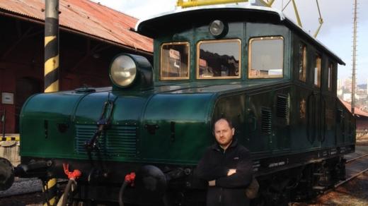 Roman Delikát je na zachráněnou historickou tramvaj EG6 patřičně hrdý
