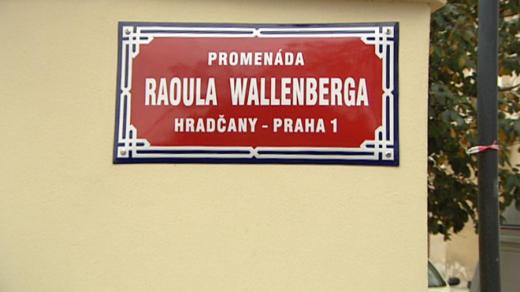 Promenáda Raoula Wallenberga v Praze na Hradčanech