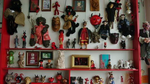 Sbírka čertů Pavla Rapušáka z Bruntálu