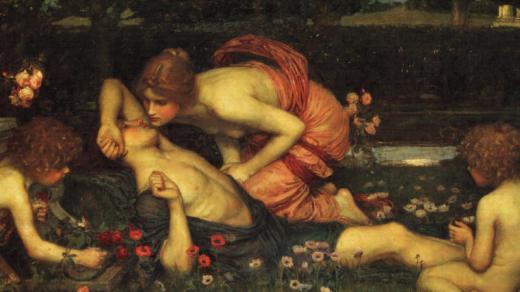 John William Waterhouse, Probuzení Adónise (1900)