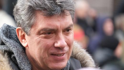 Ruský opoziční politik Boris Němcov v roce 2014