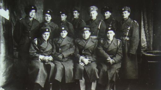 Vojáci československé armády východní fronty