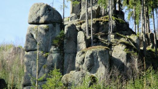 Znovuobjevené skalní městečko pod Šišákem na Kraslicku