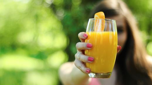 Pomerančová šťáva, pití, ovoce, zdraví, drink (ilustrační foto)