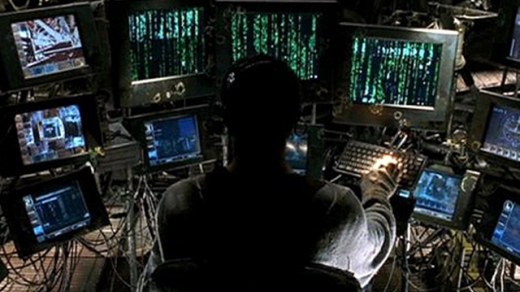 Kybernetická bezpečnost (ilustrační foto z filmu Matrix)