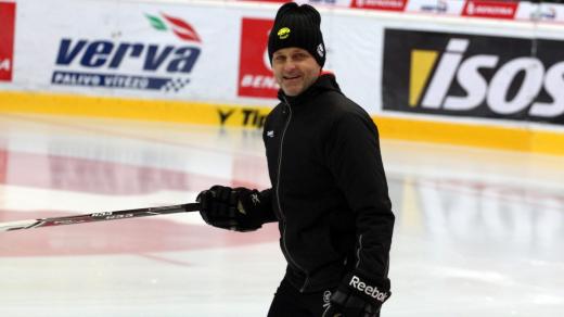 Trenér hokejových brankářů v Litvínově Zdeněk Orct