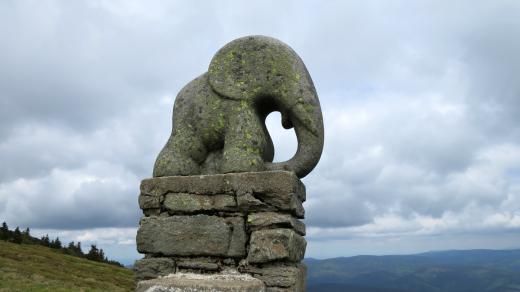 Kamenné slůně na Kralickém Sněžníku