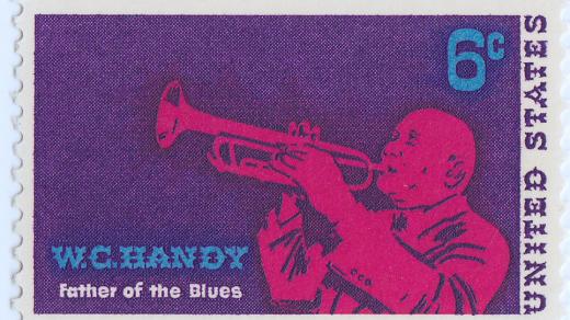 W. C. Handy, autor proslulého St. Louis Blues, se dostal i na poštovní známku.