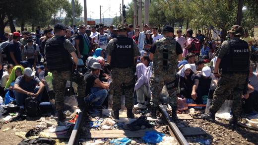 Uprchlíci na cestě přes Řecko, Balkán a Maďarsko do Německa