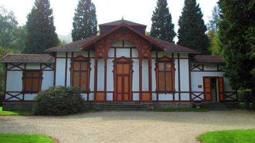 Pitný pavilon po rekonstrukci