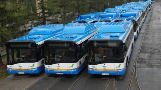 Nové autobusy Solaris na CNG pro ostravský dopravní podnik