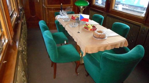 Salon T. G .Masaryka pro státnická setkání na cestách