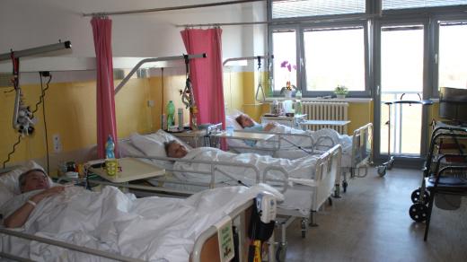 Stávající sociální lůžka na oddělení následné péčre českolipské nemocnice