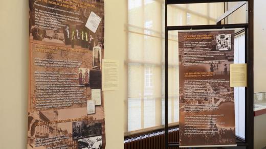 Z výstavy Síla občanské společnosti: osud Židů v Bulharsku v době holocaustu