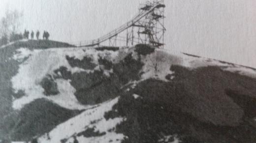 Skokanský můstek poblíž Blízkova