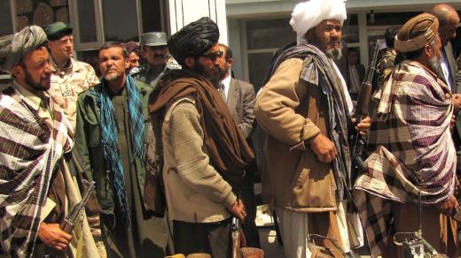 Bojovníci afghánského hnutí Taliban