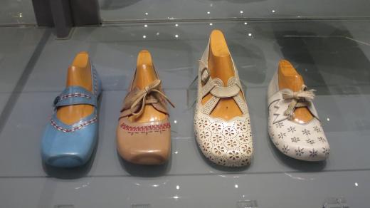 Obuvnické muzeum ve Zlíně je pastvou pro oči především pro dámy