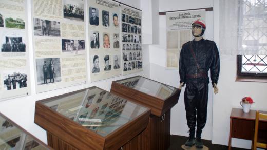 Část expozice je věnována i historii Sboru národní bezpečnosti v Lipníku